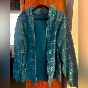 Supreme Repeat Hoodie Limited Full ZIP excellent pre owned condition